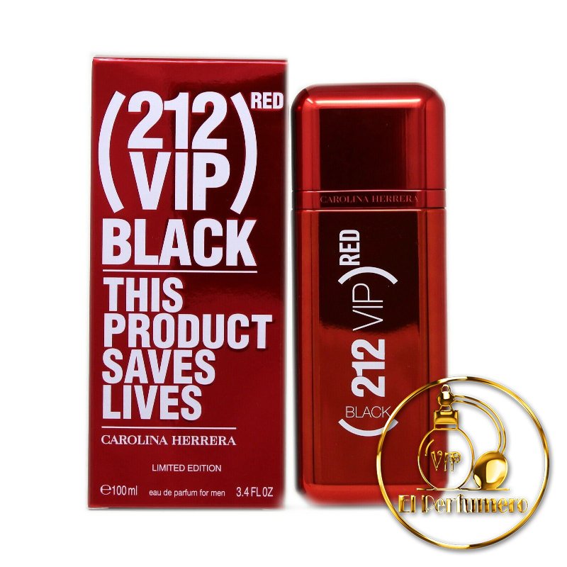 Carolina Herrera 212 Vip Red Black